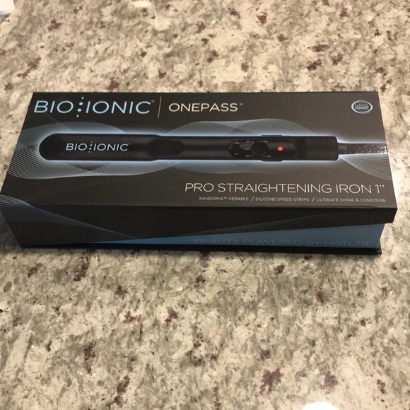 bio ionic onepass pro straightening iron 1